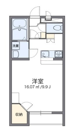 レオパレスウェルメードの物件間取画像